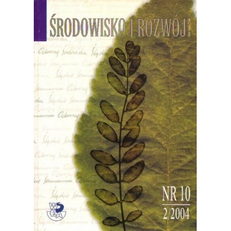 ŚRODOWISKO I ROZWÓJ NR 10-2/2004