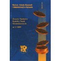 ZESZYTY NAUKOWE KATEDRY NAUK EKONOMICZNYCH NR 1/2009