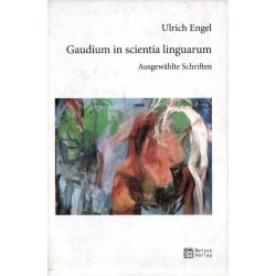 GAUDIUM IN SCIENTIA LINGUARUM Urlich Engel [antykwariat]