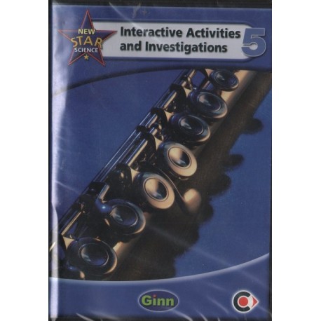 NEW STAR SCIENCE 5: INTERACTIVE ACTIVITIES AND INVESTIGATIONS [CD] [antykwariat]