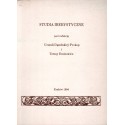 STUDIA IBERYSTYCZNE POD REDAKCJĄ URSZULI DĄMBSKIEJ-PROKOP I TERESY EMINOWICZ [used book]