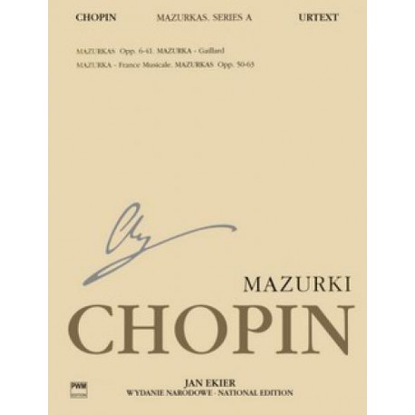 Fryderyk Chopin: MAZURKI NA FORTEPIAN