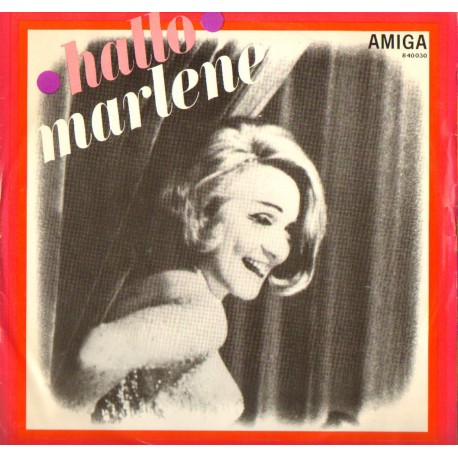 Marlene Dietrich HALLO MARLENE [used]