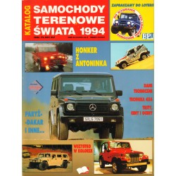 SAMOCHODY TERENOWE ŚWIATA 1994 KATALOG