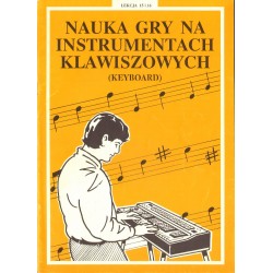 NAUKA GRY NA INSTRUMENTACH KLAWISZOWYCH-KEYBOARD. 13 ZESZYTÓW [antykwariat]