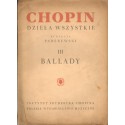 Fryderyk Chopin: BALLADY NA FORTEPIAN