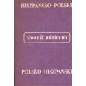 SŁOWNIK MINIMUM HISZPAŃSKO-POLSKI, POLSKO-HISZPAŃSKI [antykwariat]