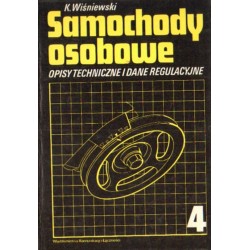 SAMOCHODY OSOBOWE. OPISY TECHNICZNE I DANE REGULACYJNE. CZĘŚĆ 1 - 4
