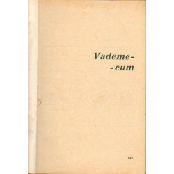 VADEMECUM [antykwariat]
