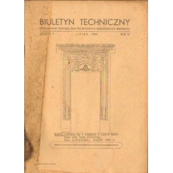 BIULETYN TECHNICZNY. ZESZYT 7. LIPIEC 1953 [antykwariat]