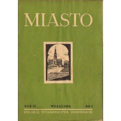 MIASTO. ROK III. NR 8 [antykwariat]