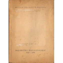 MALARSTWO WIELKOPOLSKIE 1520-1650 [antykwariat]