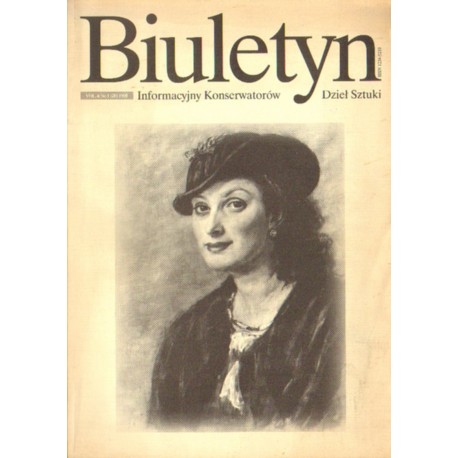 BIULETYN INFORMACYJNY KONSERWATORÓW DZIEŁ SZTUKI VOL.6 NR 1 (20) 1995 [antykwariat]