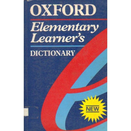 OXFORD ELEMENTARY LEARNER'S DICTIONARY [antykwariat]