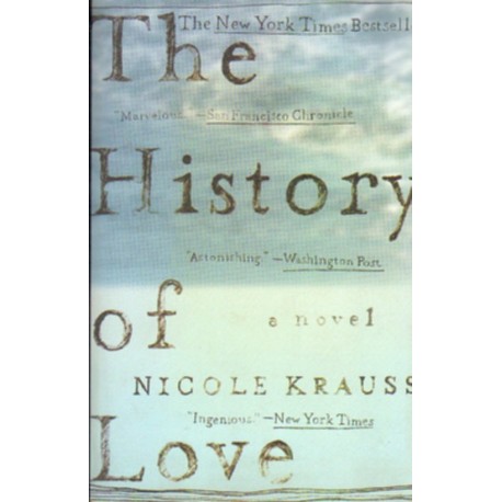 THE HISTORY OF LOVE Nicole Krauss