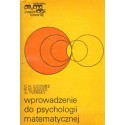 WPROWADZENIE DO PSYCHOLOGII MATEMATYCZNEJ