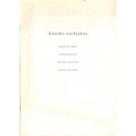 KATALOG WYSTAWY KUNSTLER AUS KRAKAU