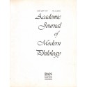 ACADEMIC JOURNAL OF MODERN PHILOLOGY VOL. 2 (2013)