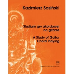 STUDIUM GRY AKORDOWEJ NA GITARZE Kazimierz Sosiński