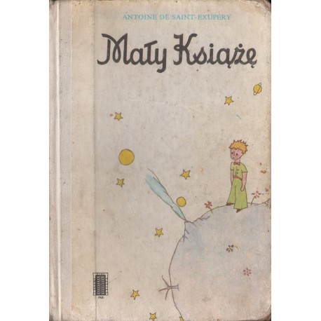 MAŁY KSIĄŻĘ Antoine de Saint-Exupery