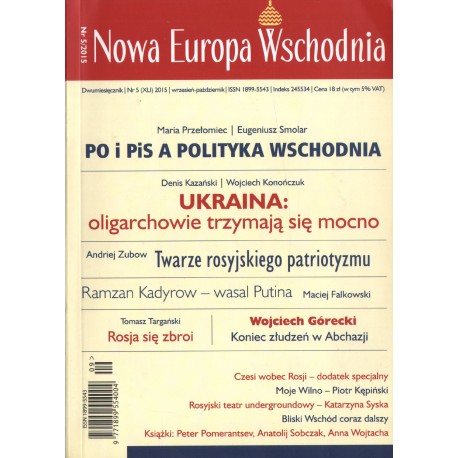 NOWA EUROPA WSCHODNIA NR 5-2015