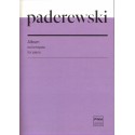 ALBUM NA FORTEPIAN Ignacy Jan Paderewski