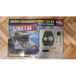 CZOŁG T-34. ZBUDUJ DOKŁADNY MODEL T-34-85. ZESZYT 1 + PLAKAT