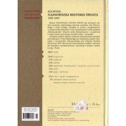 SŁOWNIK NAJNOWSZEJ HISTORII ŚWIATA 1900-2007 Jan Palmowski