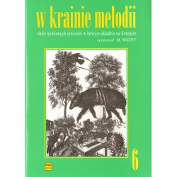 W KRAINIE MELODII. ZBIÓR ULUBIONYCH UTWORÓW W ŁATWYM UKŁADZIE NA FORTEPIAN. KOMPLET 7 ZESZYTÓW Michał Woźny