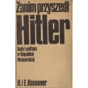 ZANIM PRZYSZEDŁ HITLER. SĄDY I POLITYKA W REPUBLICE WEIMARSKIEJ