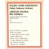 POLSKI HYMN NARODOWY JESZCZE POLSKA NIE ZGINĘŁA