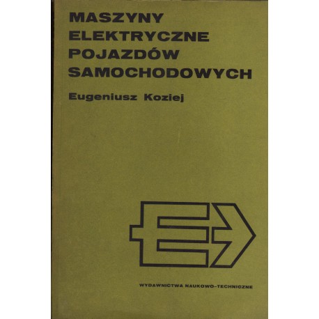 MASZYNY ELEKTRYCZNE POJAZDÓW SAMOCHODOWYCH