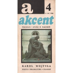 AKCENT 4/1998. KWARTALNIK. LITERATURA I SZTUKA