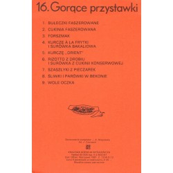 16. GORĄCE PRZYSTAWKI