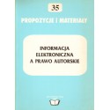INFORMACJA ELEKTRONICZNA A PRAWO AUTORSKIE