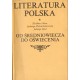 LITERATURA POLSKA OD ŚREDNIOWIECZA DO OŚWIECENIA