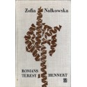 ROMANS TERESY HENNERT Zofia Nałkowska