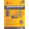 ZARZĄDZANIE PUBLICZNE 3 (9) 2009