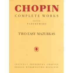 Fryderyk Chopin: DWA ŁATWE MAZURKI NA FORTEPIAN