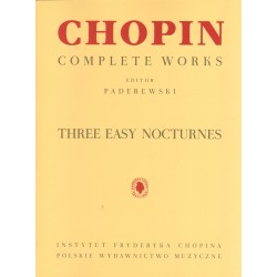 Fryderyk Chopin: TRZY ŁATWE NOKTURNY NA FORTEPIAN