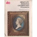 MINIATURY ZNANYCH OSOBISTOŚCI POLSKICH Halina Krassowska