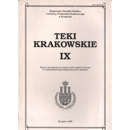 TEKI KRAKOWSKIE IX TEKI KRAKOWSKIE IX