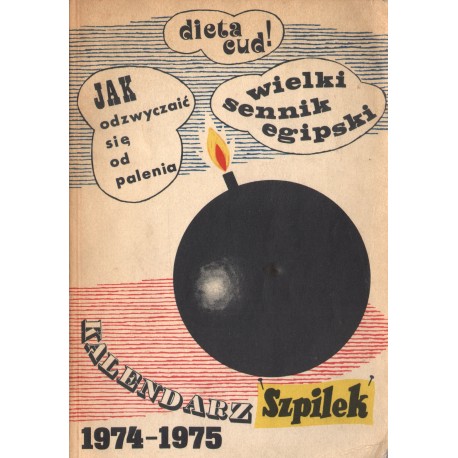 KALENDARZ SZPILEK 1974-1975 KALENDARZ SZPILEK 1974-1975