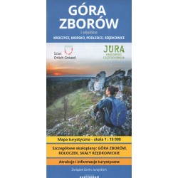 GÓRA ZBORÓW I OKOLICE. MAPA TURYSTYCZNA