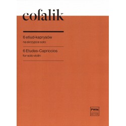 6 ETIUD-KAPRYSÓW NA SKRZYPCE SOLO Antoni Cofalik