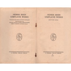 SÄMTLICHE WERKE Henrik Ibsen (5 Bände)