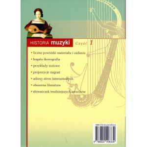HISTORIA MUZYKI. CZĘŚĆ 1 Danuta Gwizdalanka
