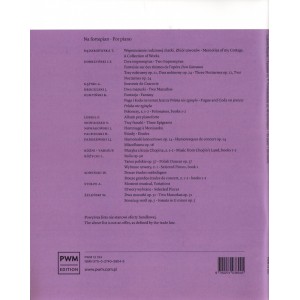 FANTAISIE OP. 11, FANTASIESTUCKE OP. 46 NA FORTEPIAN Ludomir Różycki