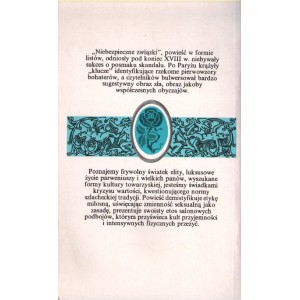 NIEBEZPIECZNE ZWIĄZKI Pierre Choderlos de Laclos