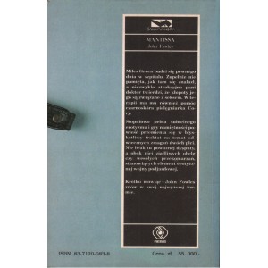 MANTISSA John Fowles